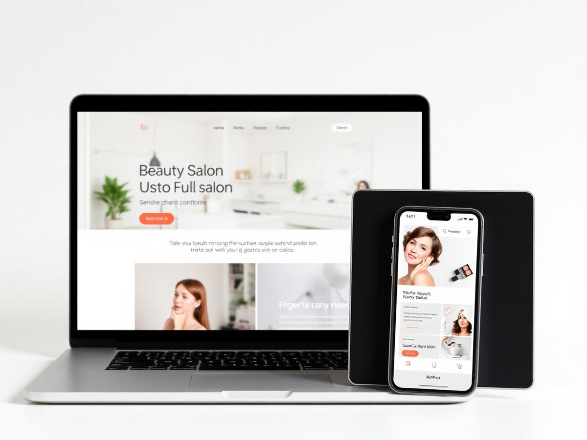 Beauty & Wellbeing website design