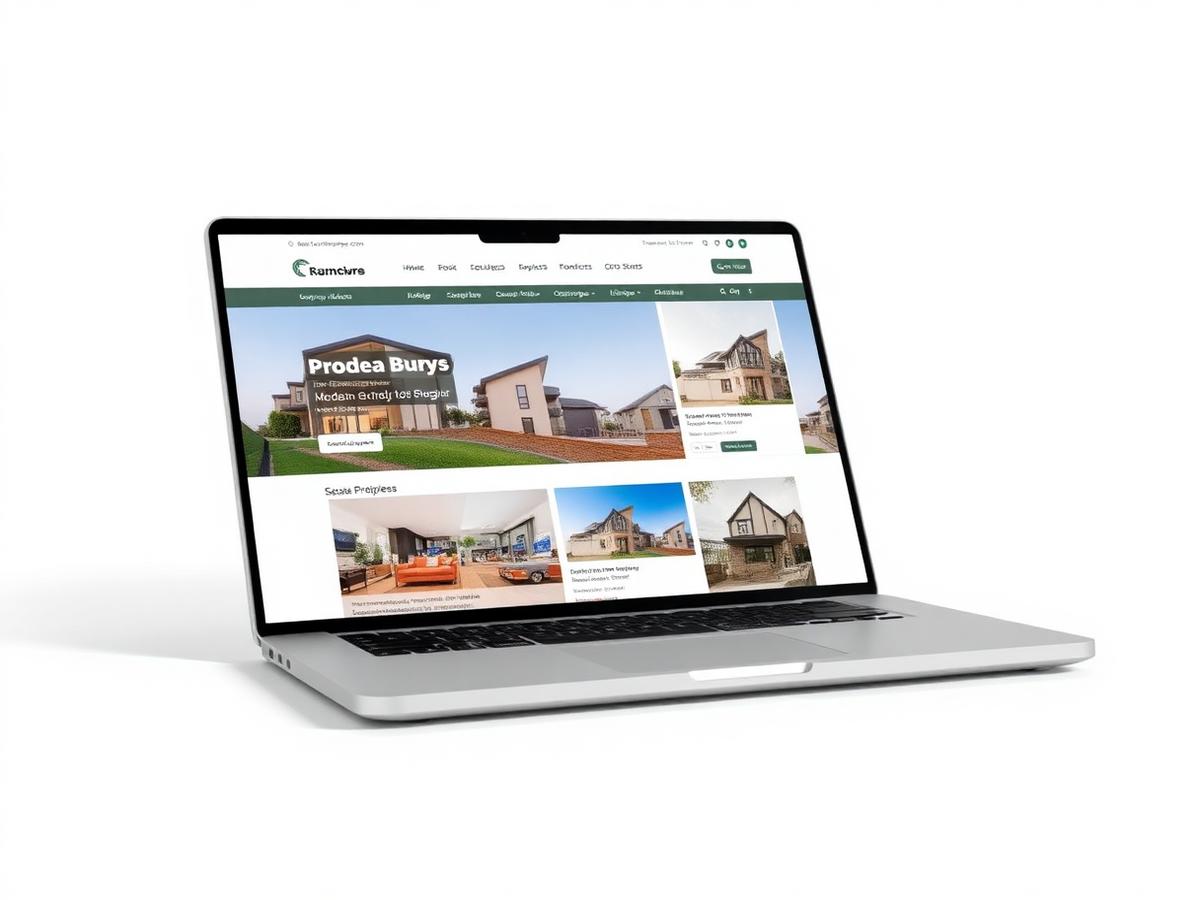 Property Sales website design