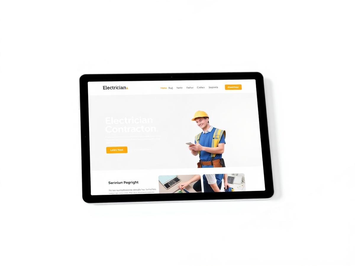 Electrical Contractor website design